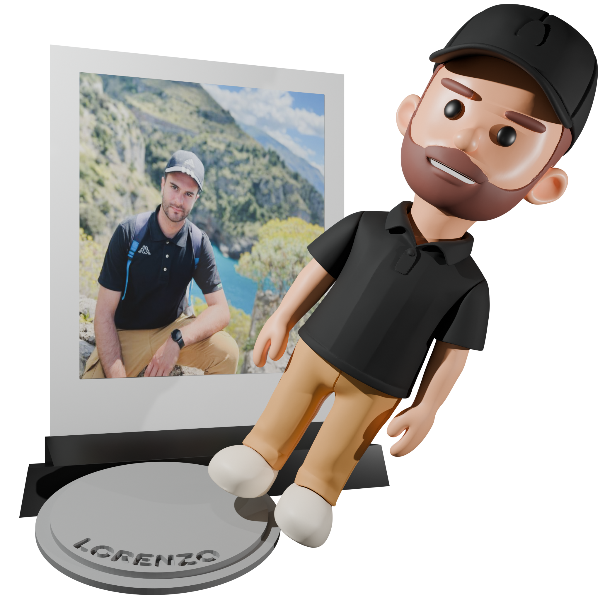 Dalla tua foto a una statuetta + App 3D con NFC